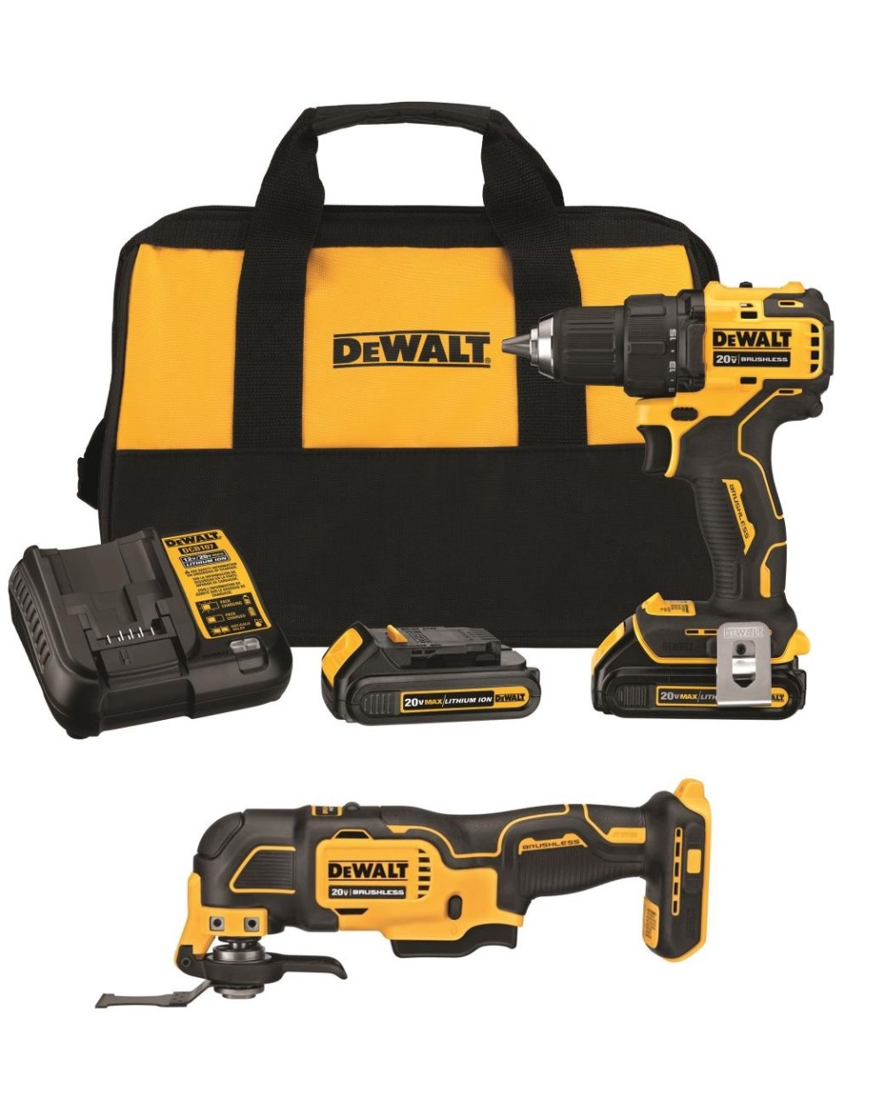 DEWALT 20V MAX 2 Tool Combo Kit - Ascmtools
