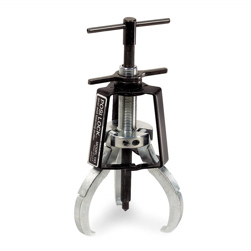 Posi Lock Puller 108 Manual Puller – 8″ Reach 3 Jaws 17 Ton Capacity - Ascmtools