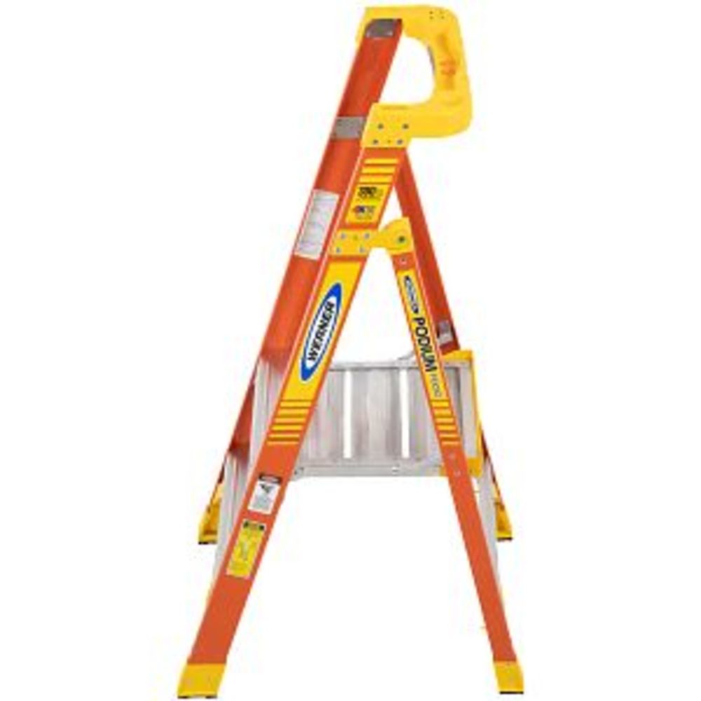 Werner Podium Ladder 2′ Type IA Fiberglass - Ascmtools