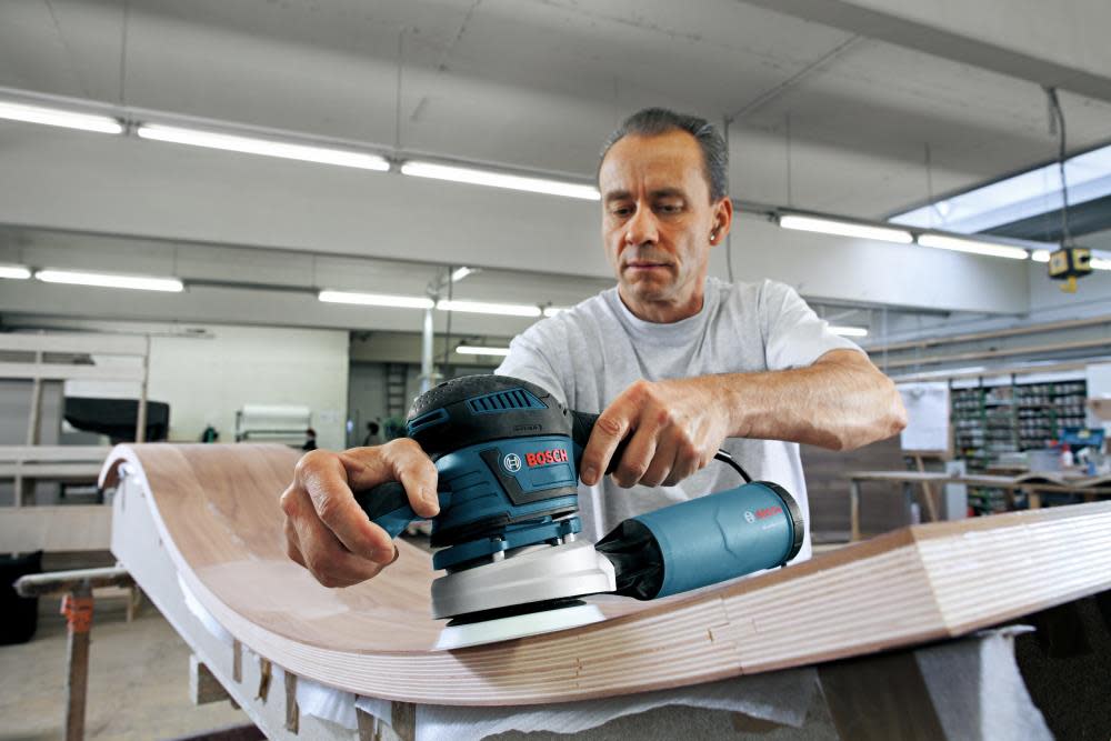 Bosch 6 In. 6 Hole Hard Hook & Loop Random Orbit Sander Backing Pad - Ascmtools