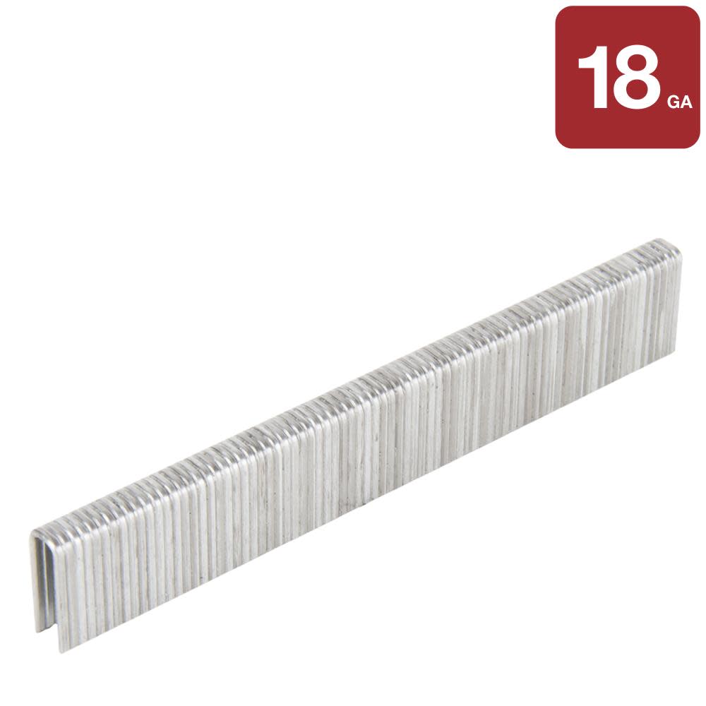 Metabo HPT 1/4″ x 3/4″ Staples 18 Gauge Finish 1000qty - Ascmtools