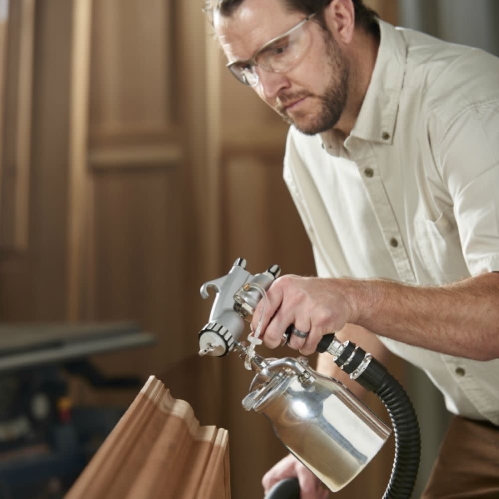 Earlex Paint Sprayer with Pressure Feed Pro 8 Gun Stationary HVLP - Ascmtools