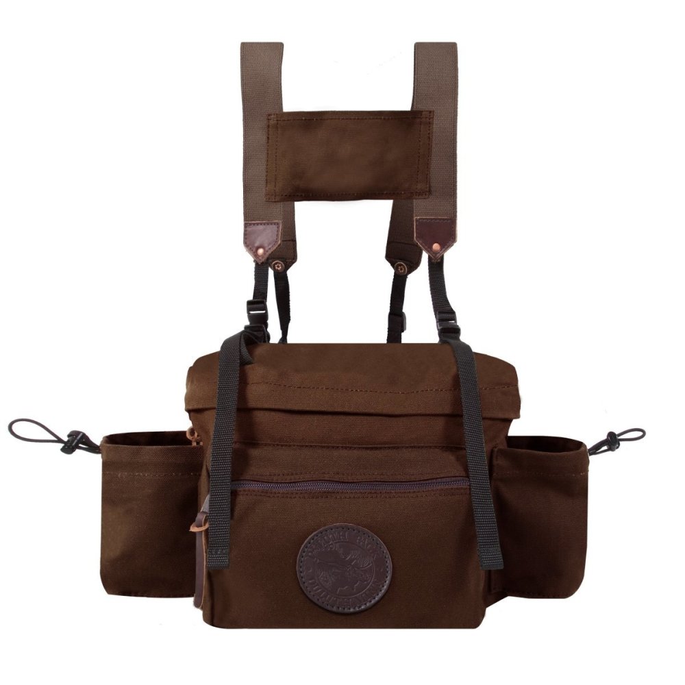 Duluth Pack 12 Liter Capacity Brown Canvas All Day Lumbar Pack - Ascmtools