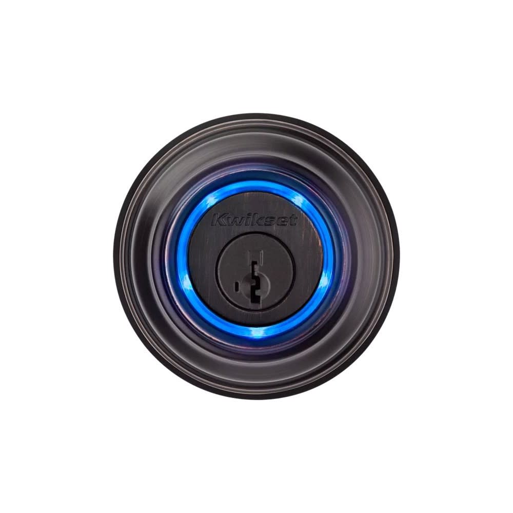 Kwikset Venetian Bronze 2nd Gen Bluetooth Smart Lock Electronic Deadbolt - Ascmtools