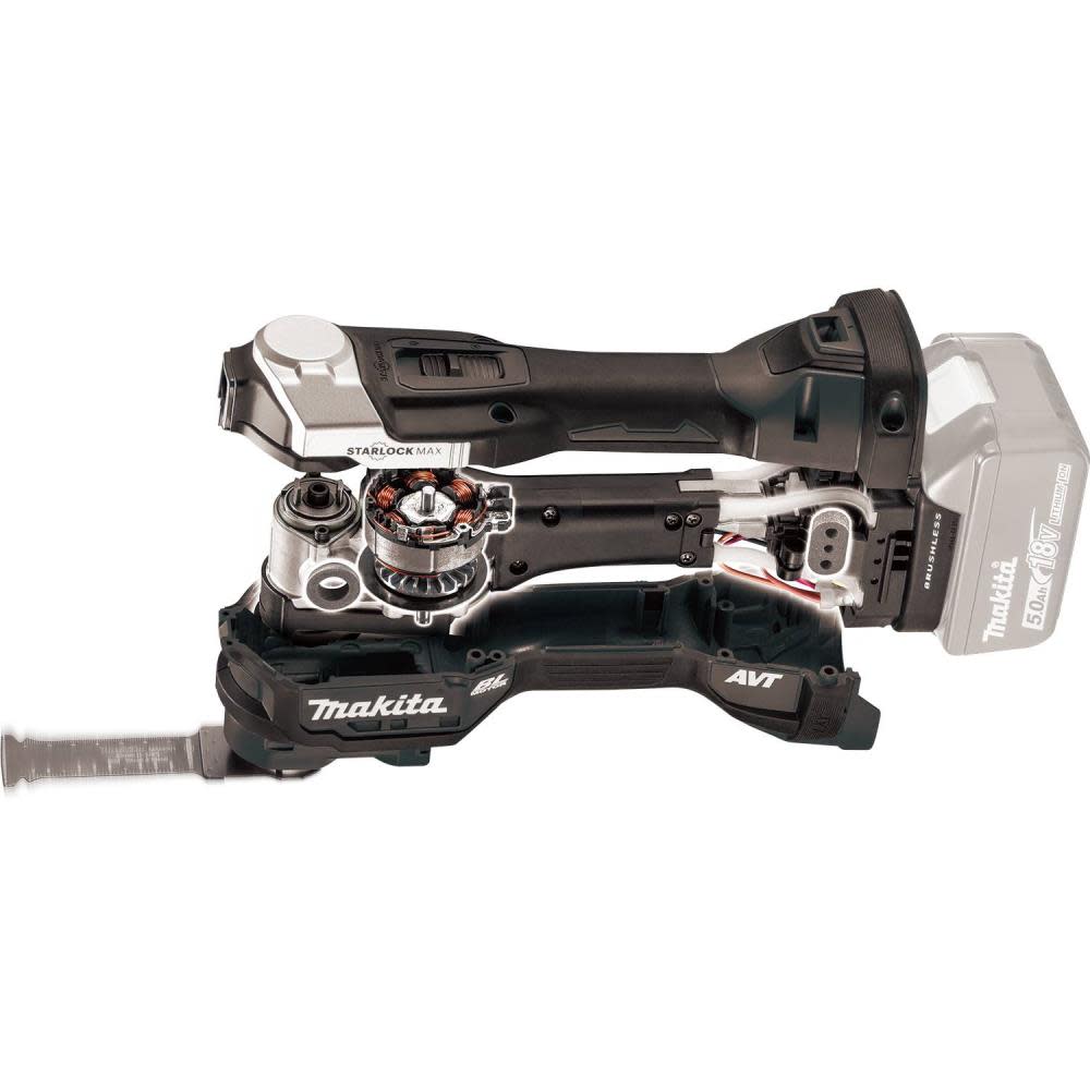 Makita 18V LXT StarlockMax Oscillating Multi Tool Kit - Ascmtools