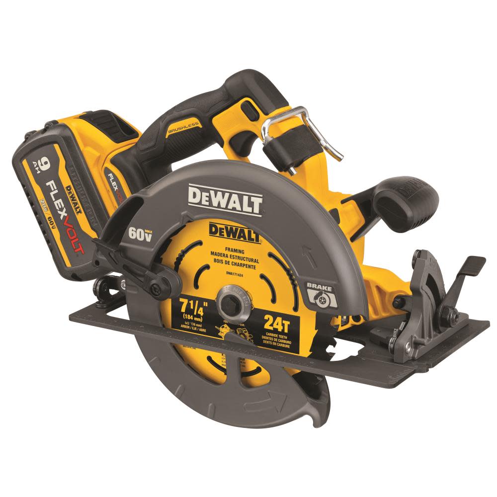 DEWALT FLEXV 60V MAX 7 1/4″ Circular Saw & 20V Max Reciprocating Saw Kit Bundle - Ascmtools