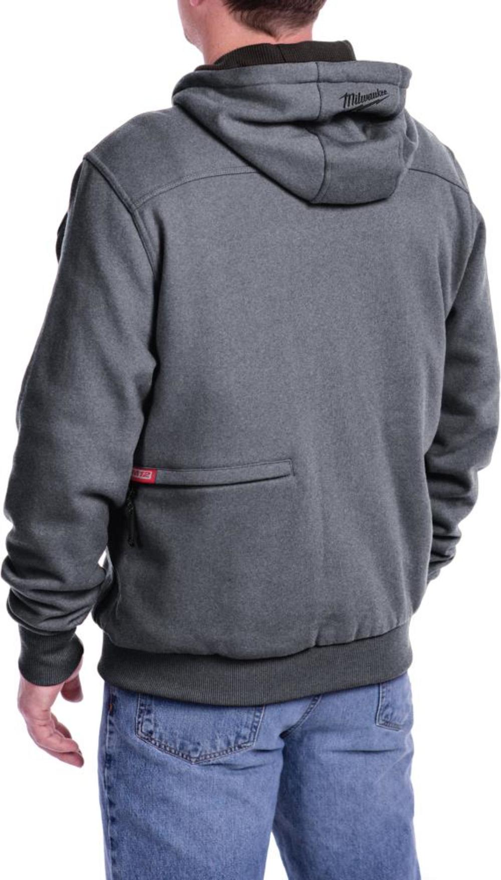 Milwaukee M12 Heated Hoodie Kit L (Gray) - Ascmtools