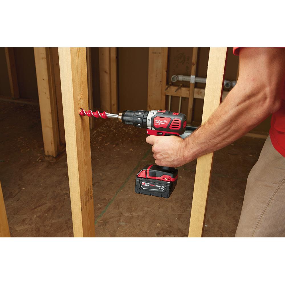 Milwaukee M18 Compact 1/2 in. Hammer Drill/Driver Kit with XC Batteries - Ascmtools
