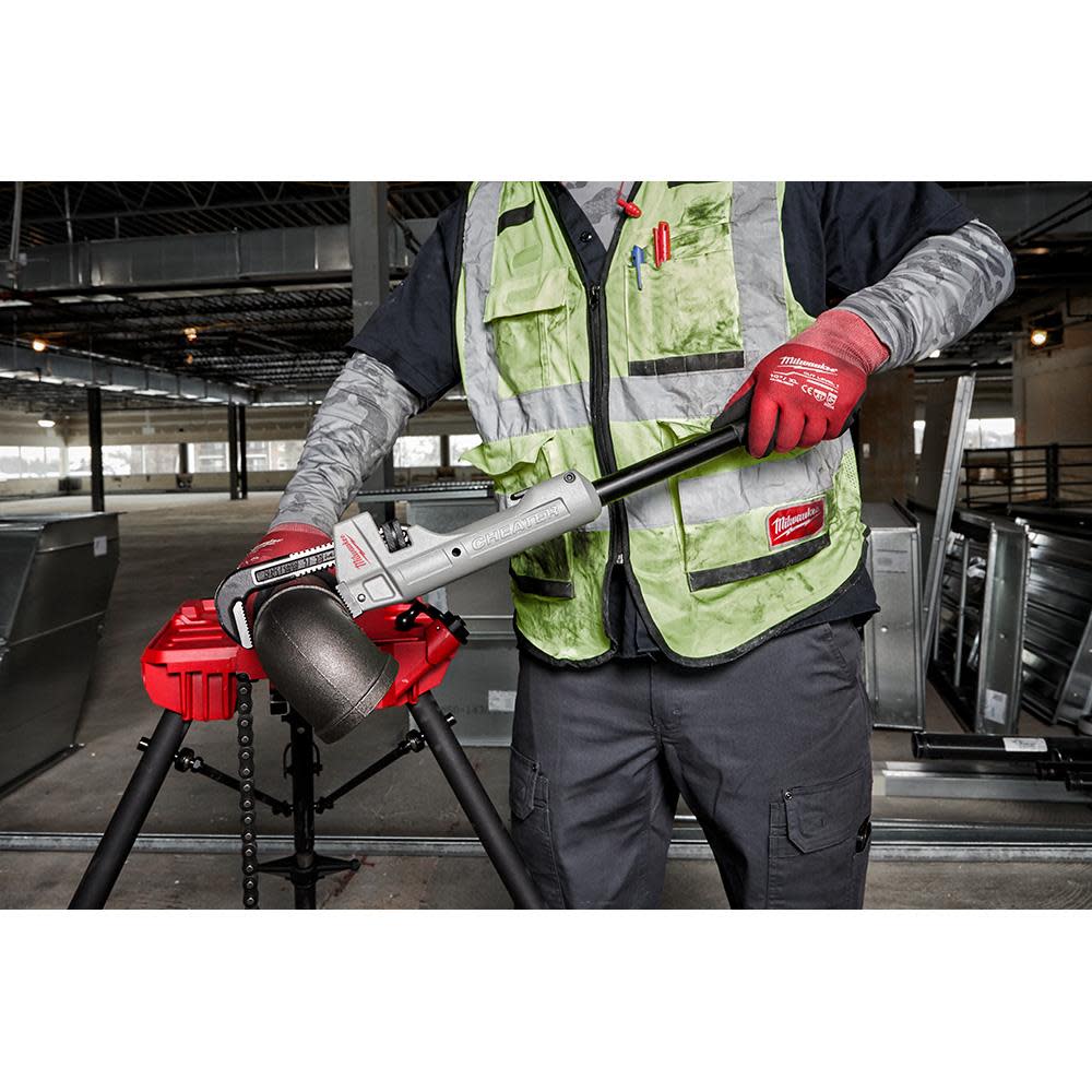 Milwaukee CHEATER Adaptable Pipe Wrench Aluminum - Ascmtools