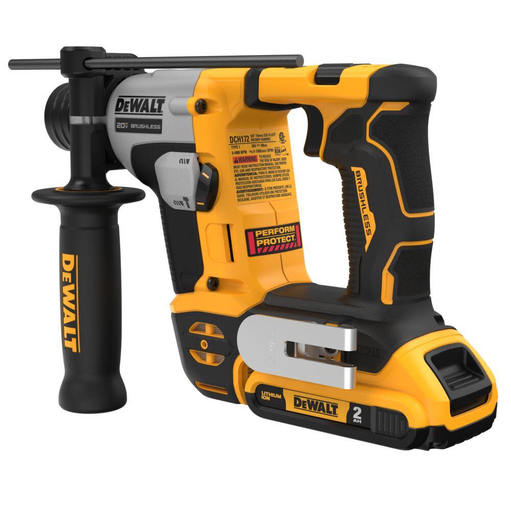 DEWALT ATOMIC 20V MAX 5/8″ Brushless SDS PLUS Rotary Hammer Kit - Ascmtools