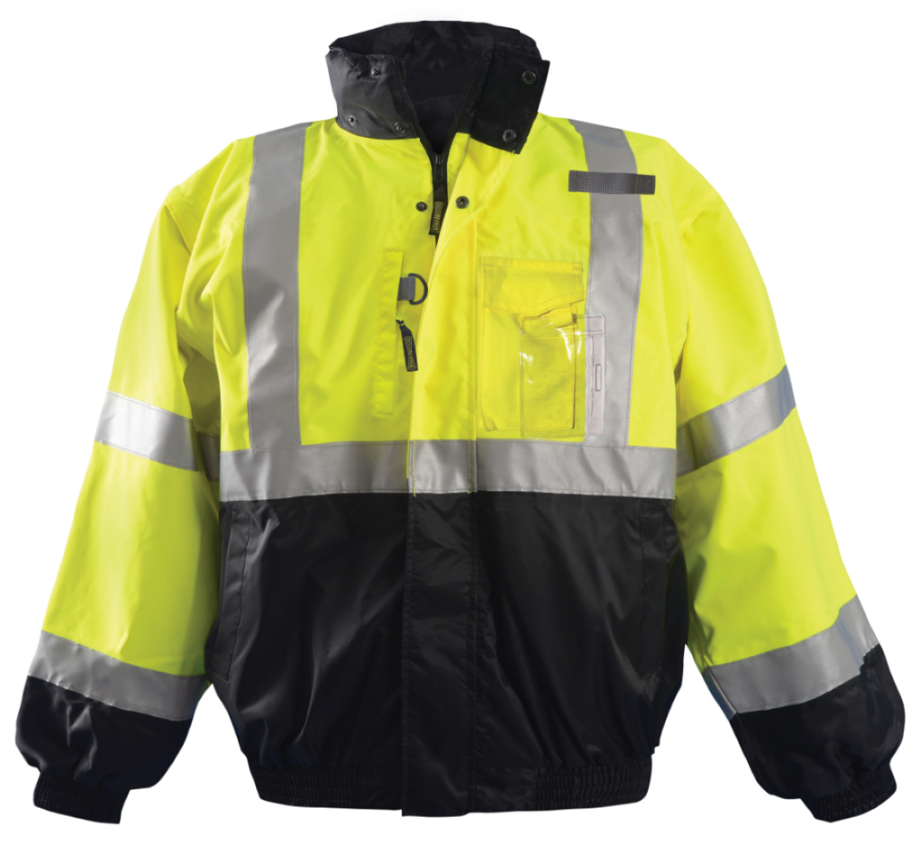 Occunomix Premium Black Bottom Bomber Jacket – Large - Ascmtools