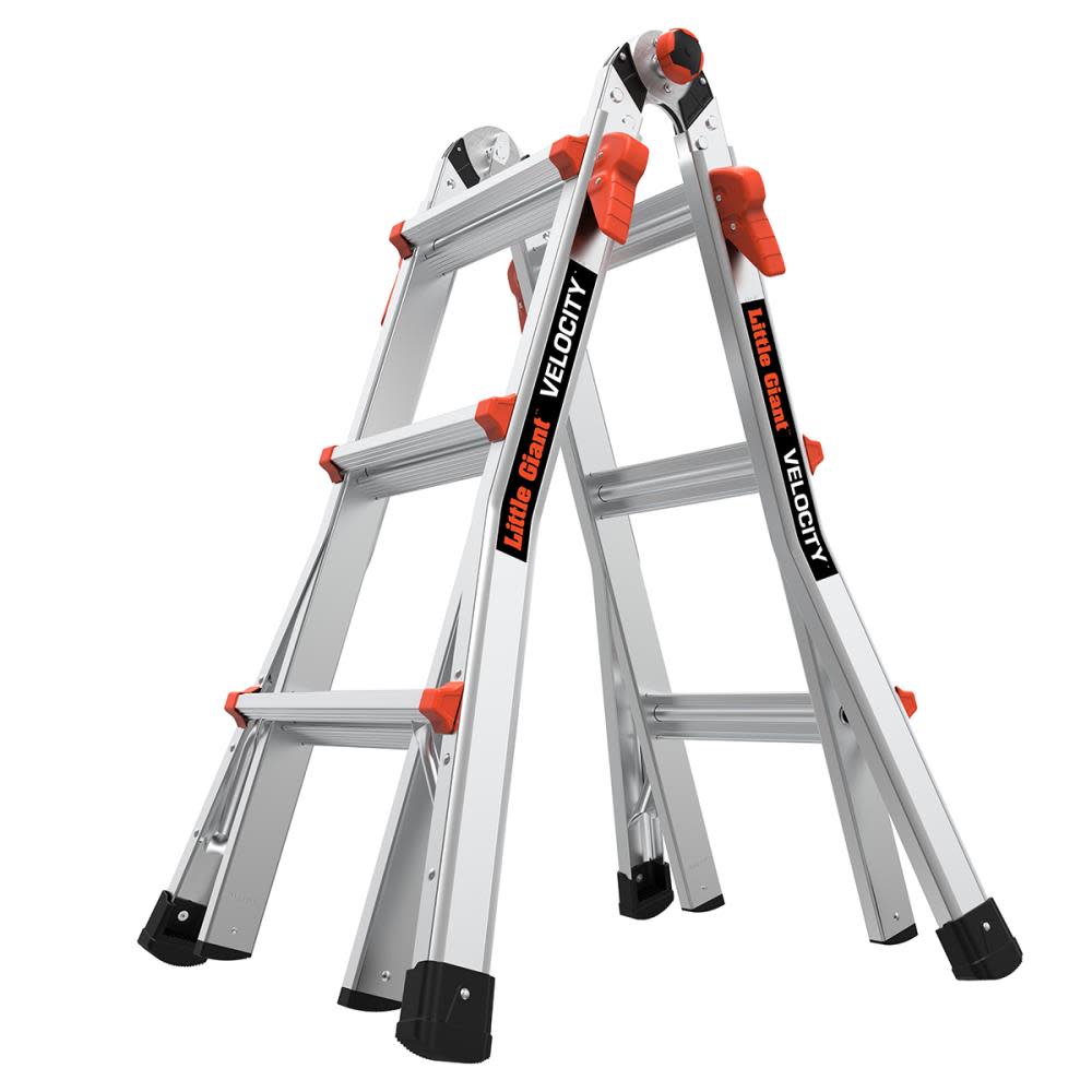 Little Giant Safety Velocity Model 13 300 lb Rated Type-1A Multi-Use Ladder - Ascmtools