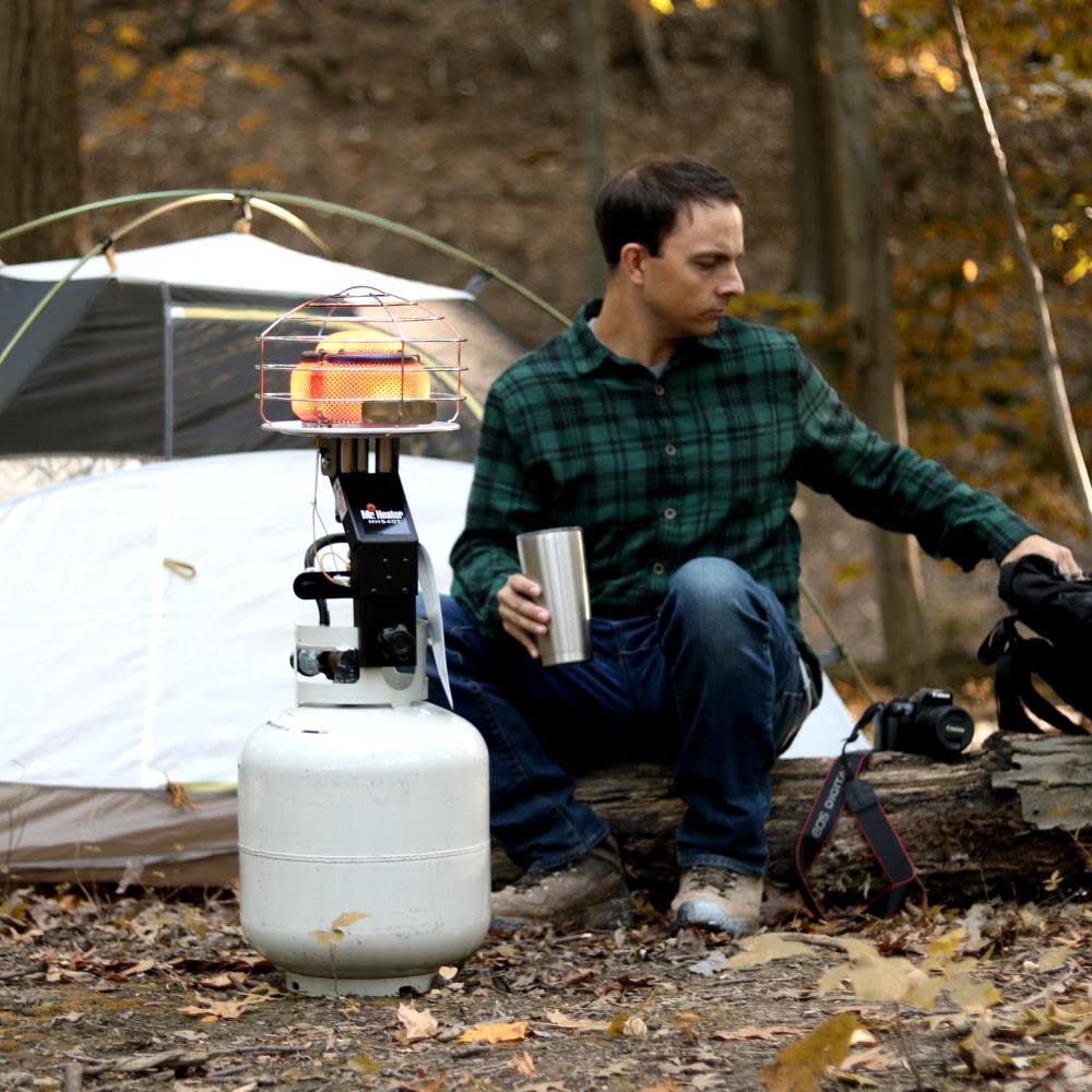 Mr Heater Original 540-Degree 45000 BTU Tank Top Radiant Propane Heater - Ascmtools