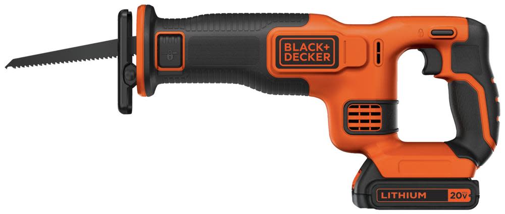 Black and Decker 20V MAX Reciprocating Saw Lithium Cordless Kit - Ascmtools