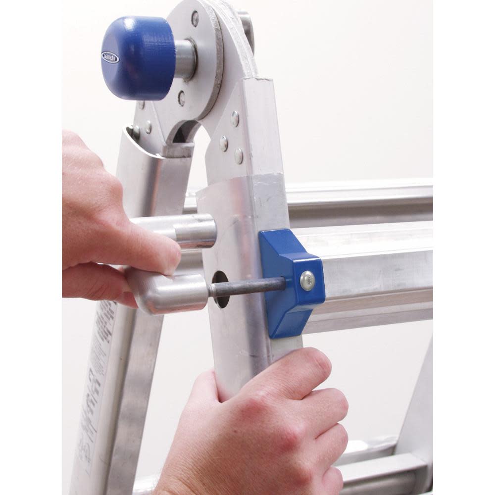 Werner 26-ft Aluminum 300-lb Telescoping Type IA Multi-Position Ladder - Ascmtools
