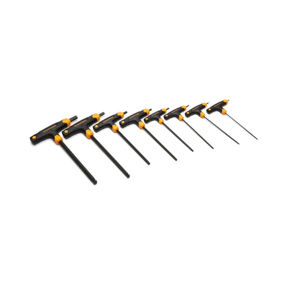 GEARWRENCH Hex Key Set Metric Ball End T Handle 8pc - Ascmtools