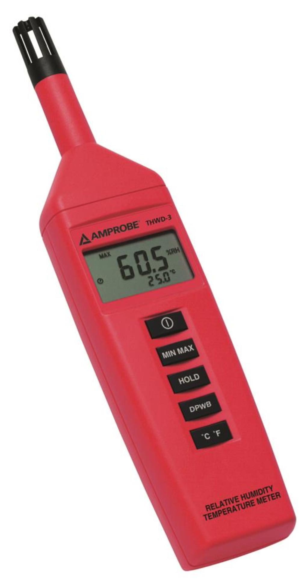 Amprobe Relative Humidity Temperature Meter - Ascmtools