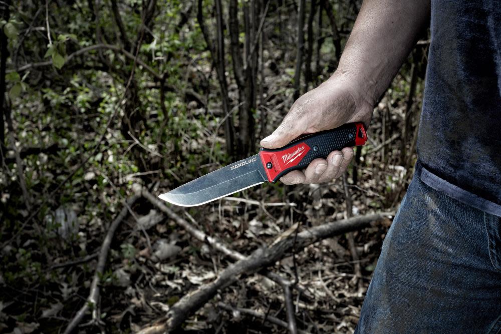 Milwaukee 5 In. HARDLINE Fixed Blade Knife - Ascmtools