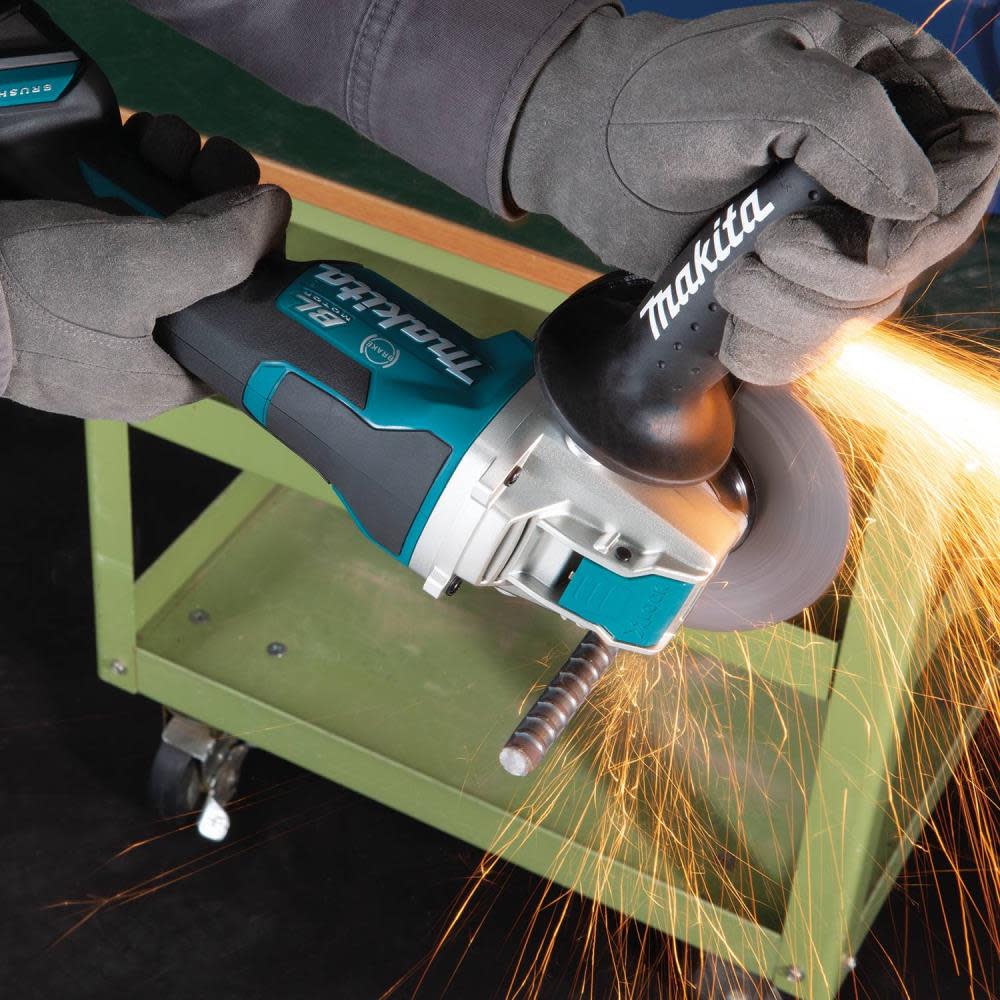 Makita 18V LXT 4 1/2 / 5″ X-LOCK Angle Grinder with AFT Bare Tool - Ascmtools