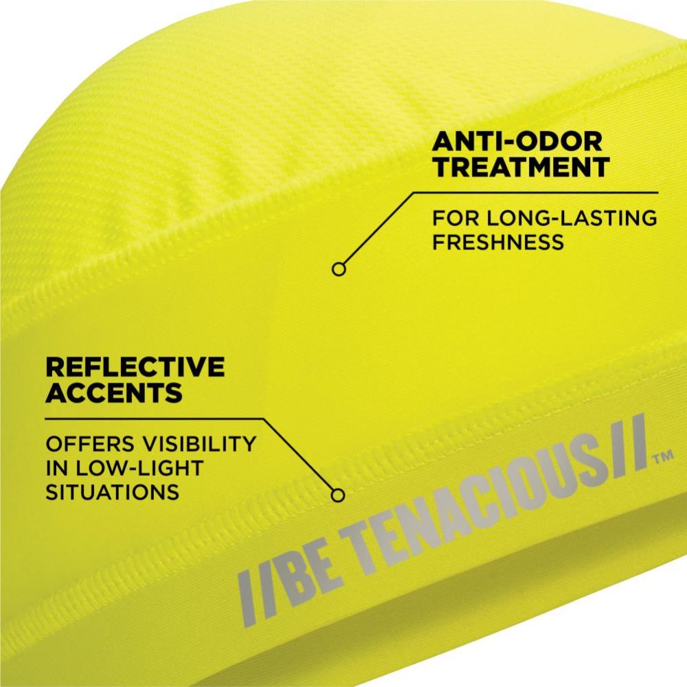 Ergodyne Chill Its 6632 Cooling Skull Cap Lime - Ascmtools