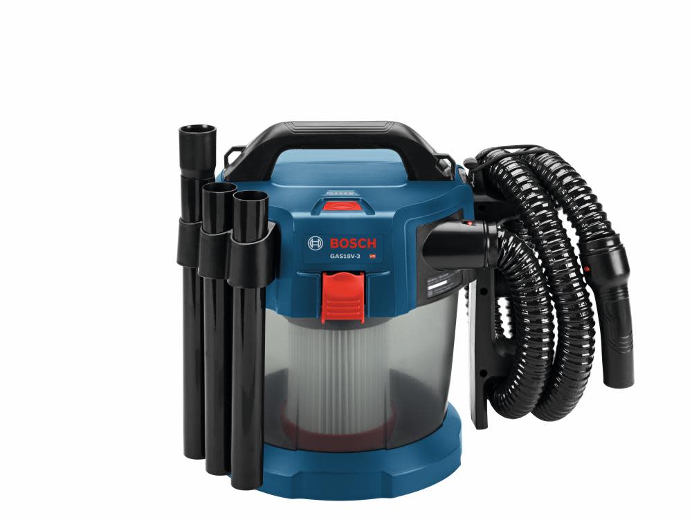 Bosch 18 V 2.6-Gallon Wet/Dry Vacuum Cleaner with HEPA Filter (Bare Tool) - Ascmtools