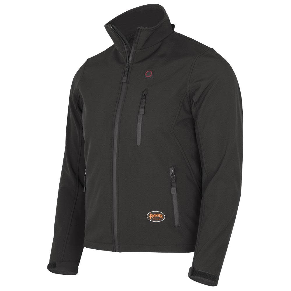 Pioneer 5431U Heated Softshell Jacket Black 4X - Ascmtools