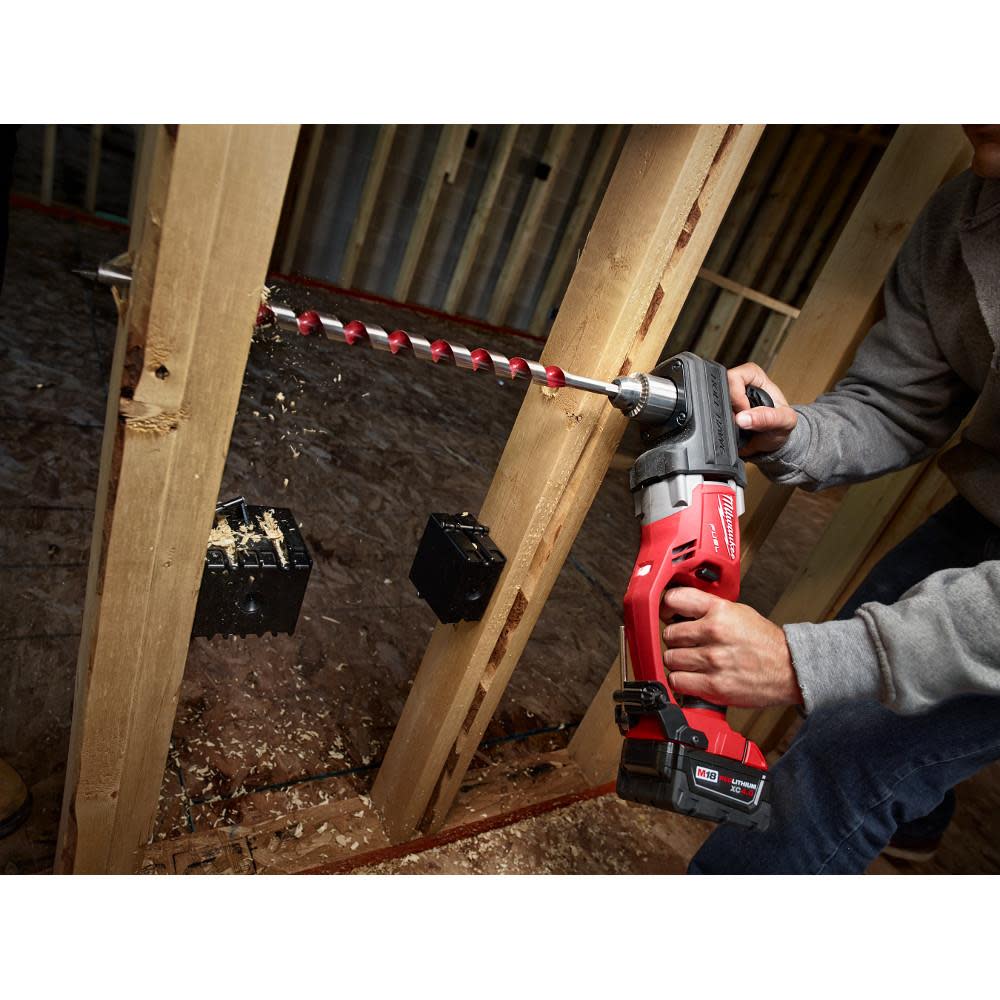 Milwaukee M18 FUEL Hole Hawg Right Angle Drill with 1/2In Keyed Chuck (Bare Tool) - Ascmtools