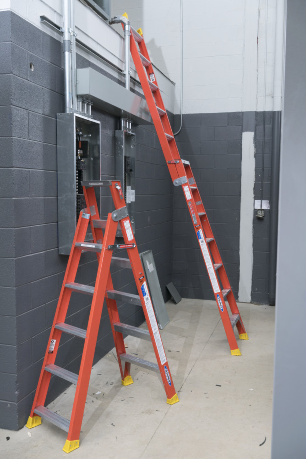 Werner 6Ft Fiberglass Type 1A Dual Purpose Ladder - Ascmtools