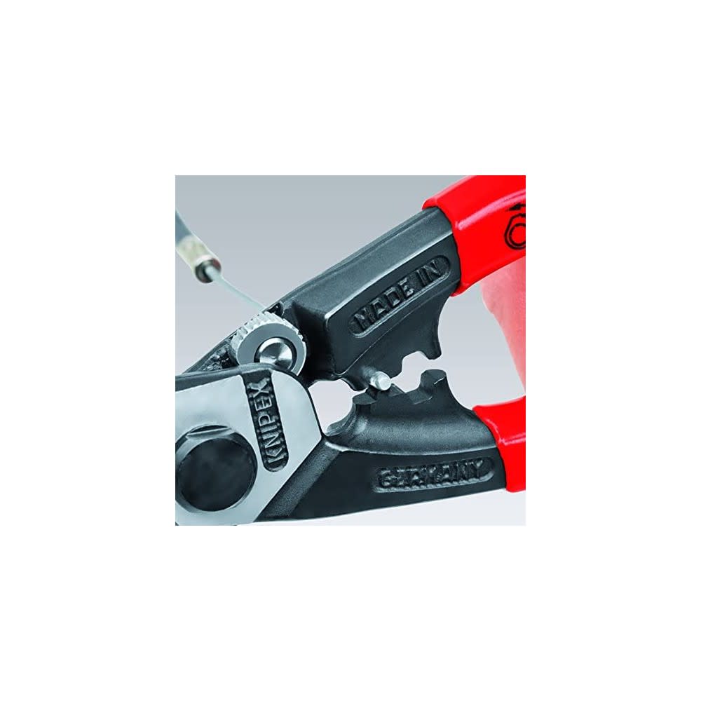Knipex Wire Rope Cutter Forged 190mm - Ascmtools