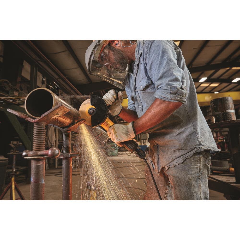 DEWALT 5″ / 6″ Paddle Switch Small Angle Grinder with Kickback Brake No Lock - Ascmtools