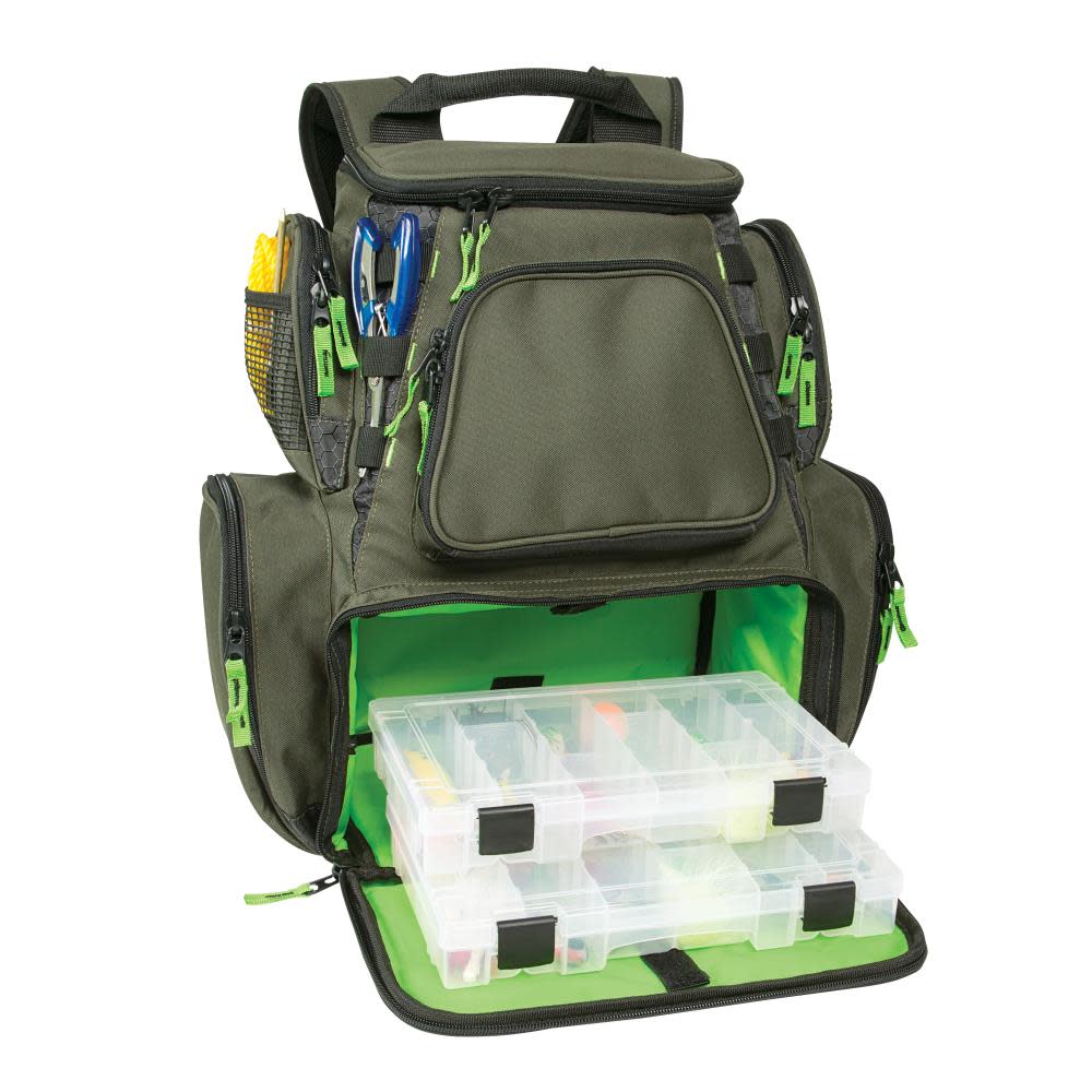 CLC Multi Tackle Large Backpack with Two #3600 Trays - Ascmtools