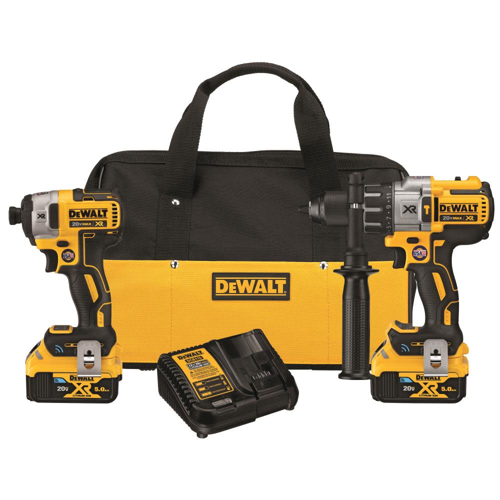DEWALT 20V MAX* XR Tool Connect 2-Tool Combo Kit - Ascmtools