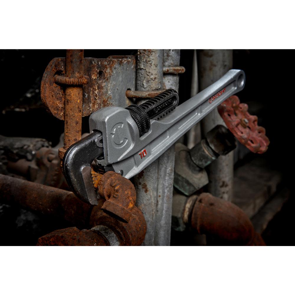 Crescent 10″ Aluminum Slim Jaw Pipe Wrench - Ascmtools