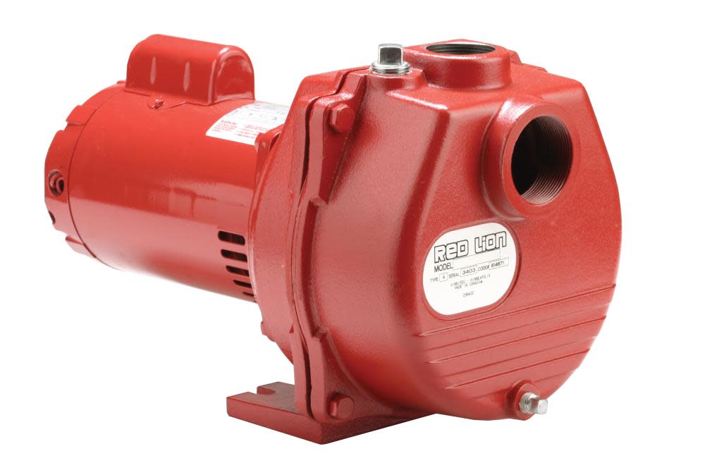 Red Lion 2 HP Cast Iron Sprinkler Pump - Ascmtools
