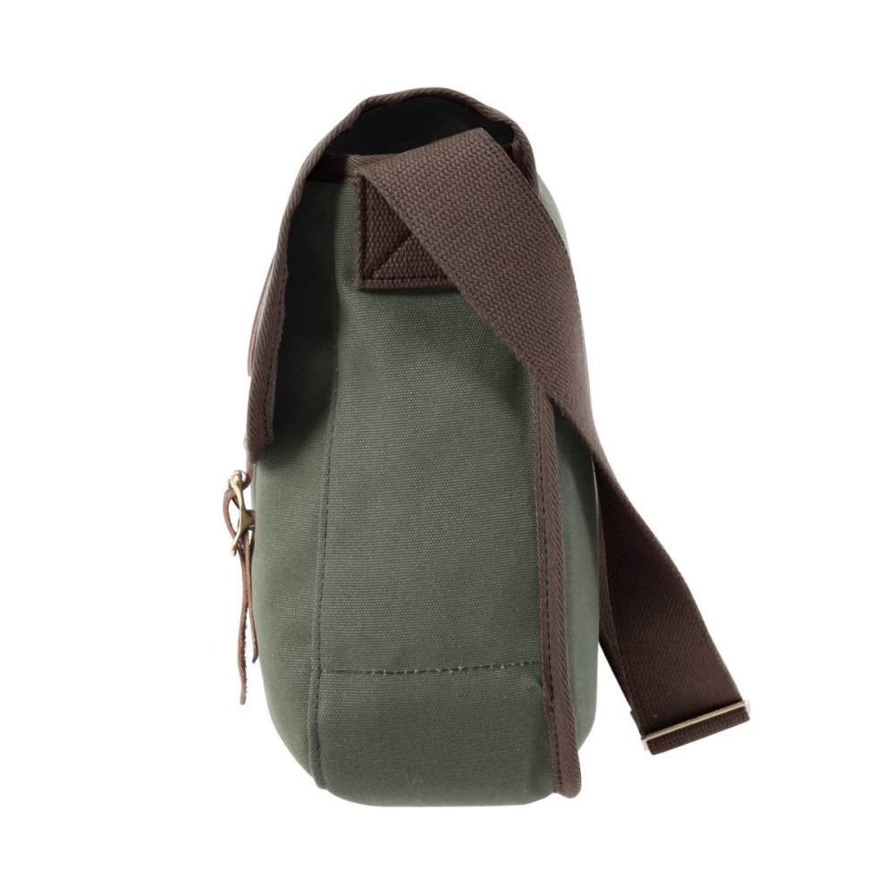 Duluth Pack 15 In. 12 Liters Capacity Olive Drab Laptop Book Bag - Ascmtools