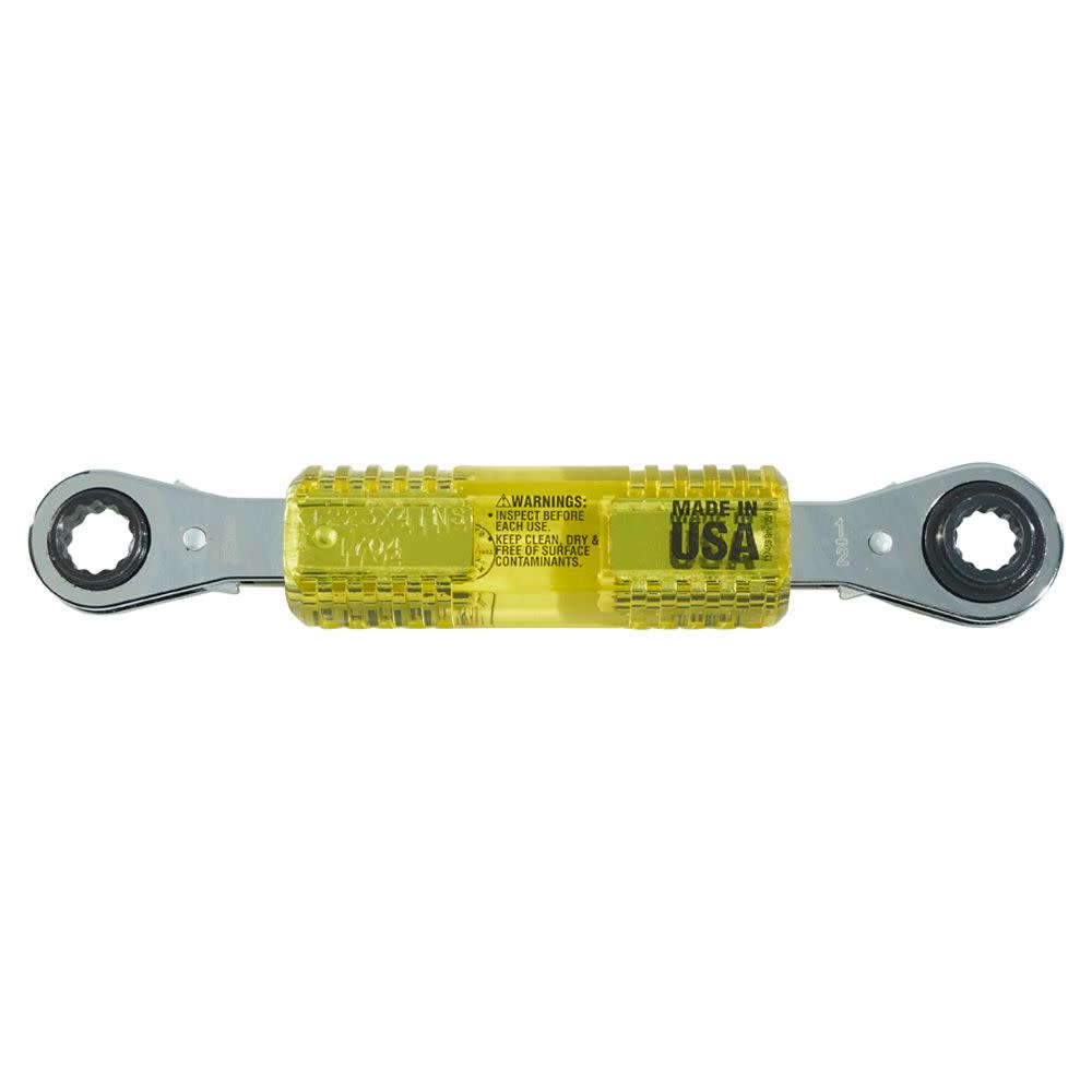 Klein Tools Lineman’s Insulated 4-in-1 Box Wrench - Ascmtools