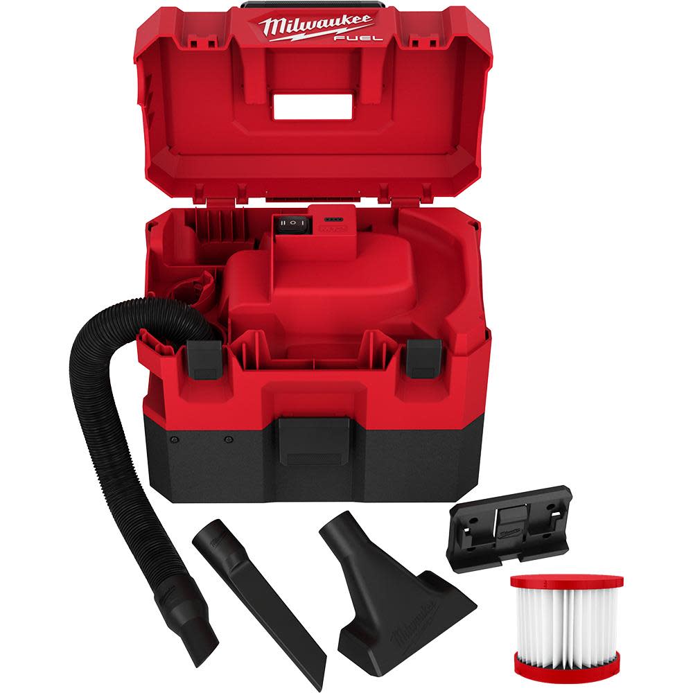 Milwaukee M12 FUEL 1.6 Gallon Wet/Dry Vacuum Reconditioned - Ascmtools