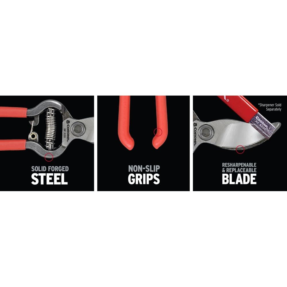 Corona Bypass Pruner 1″ ClassicCUT Left/Right MaxForged Steel - Ascmtools