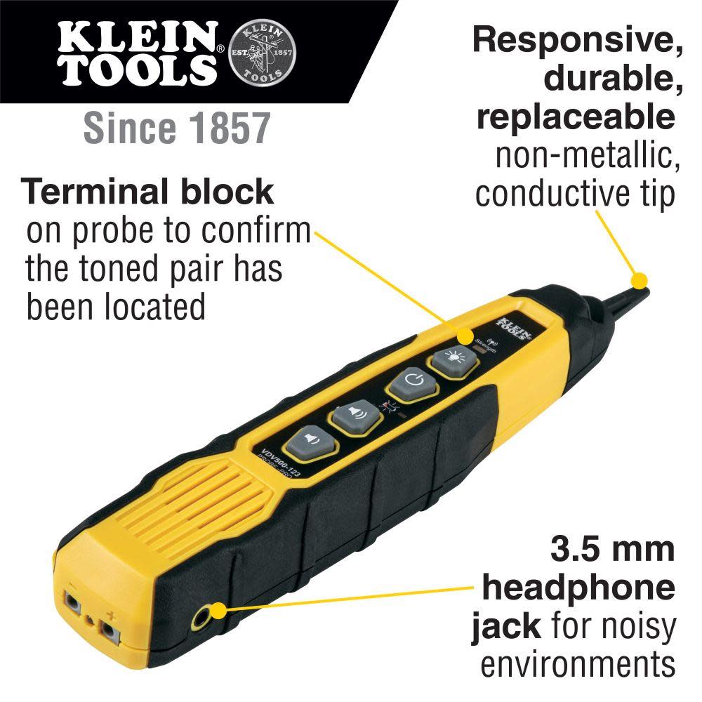 Klein Tools Cable Tracer with Probe Tone Kit - Ascmtools