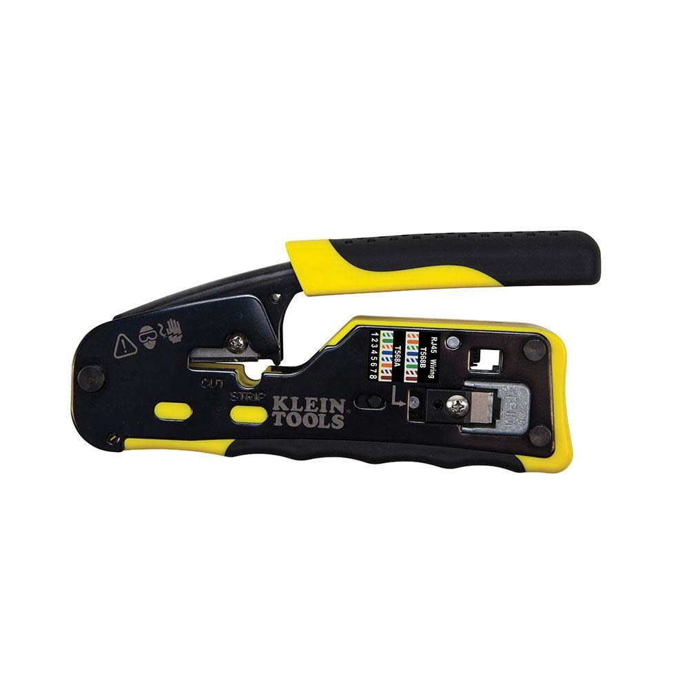 Klein Tools Pass-Thru Modular Crimper - Ascmtools