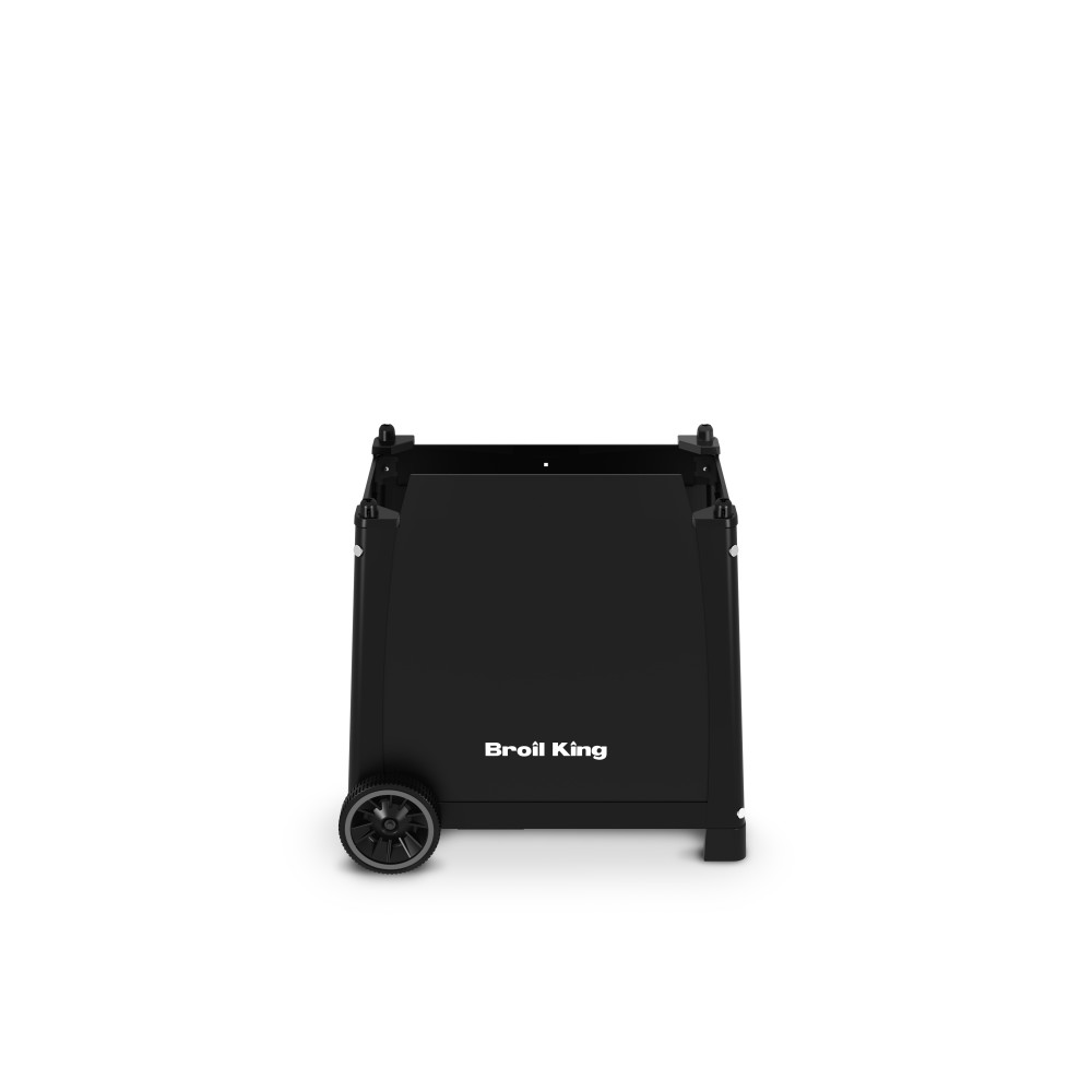 Broil King Black Steel Grill Cart for the Porta-Chef 320 - Ascmtools