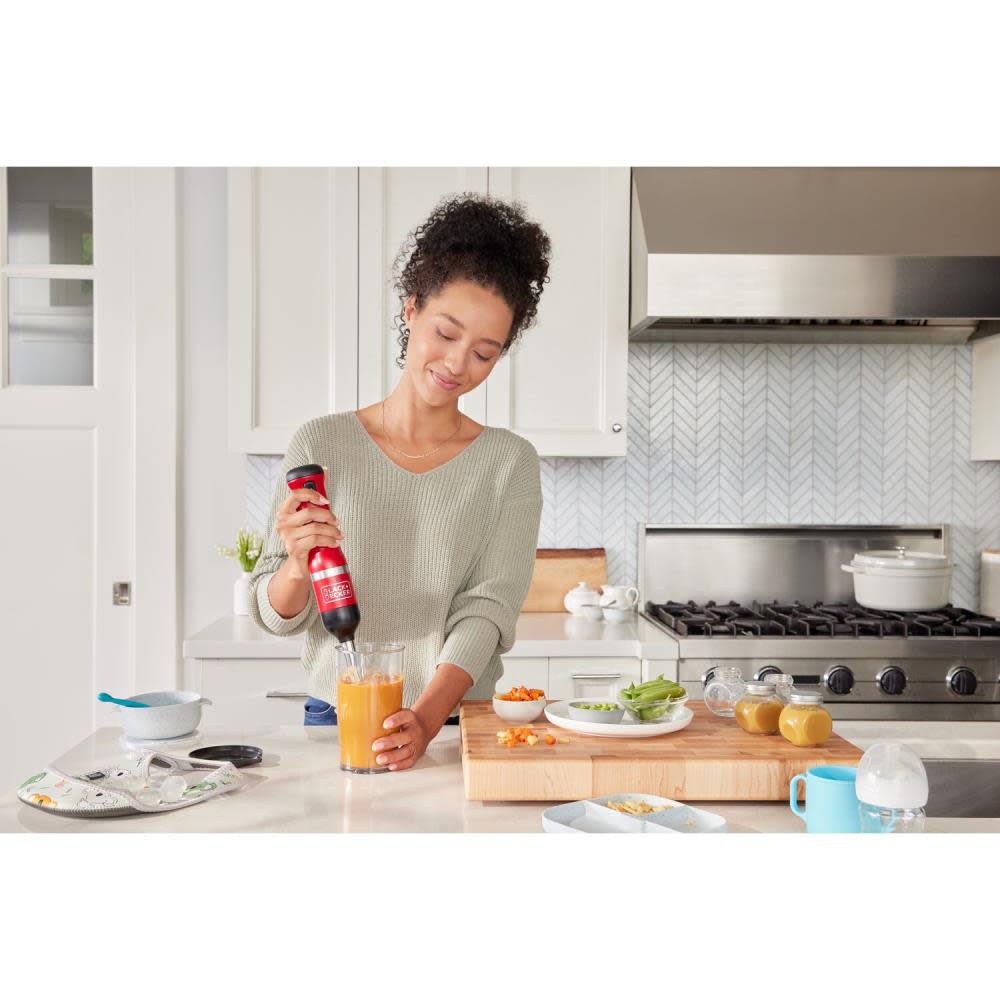 Black and Decker kitchen wand Cordless 6 in 1 Kitchen Multi Tool Red - Ascmtools