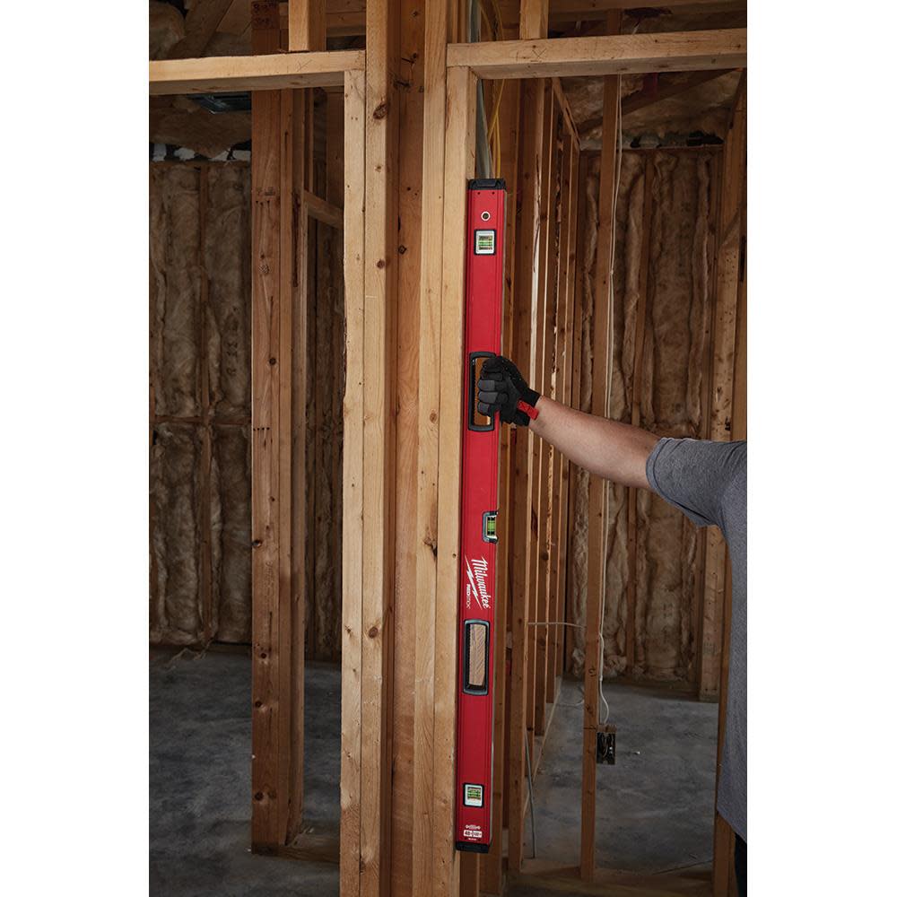 Milwaukee 48 In. REDSTICK Box Level - Ascmtools