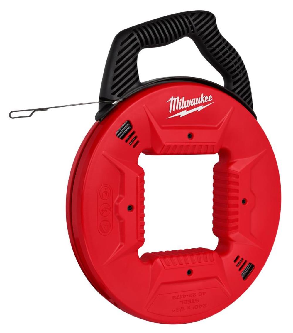 Milwaukee 240 Ft. 1/8 in. Steel Fish Tape - Ascmtools