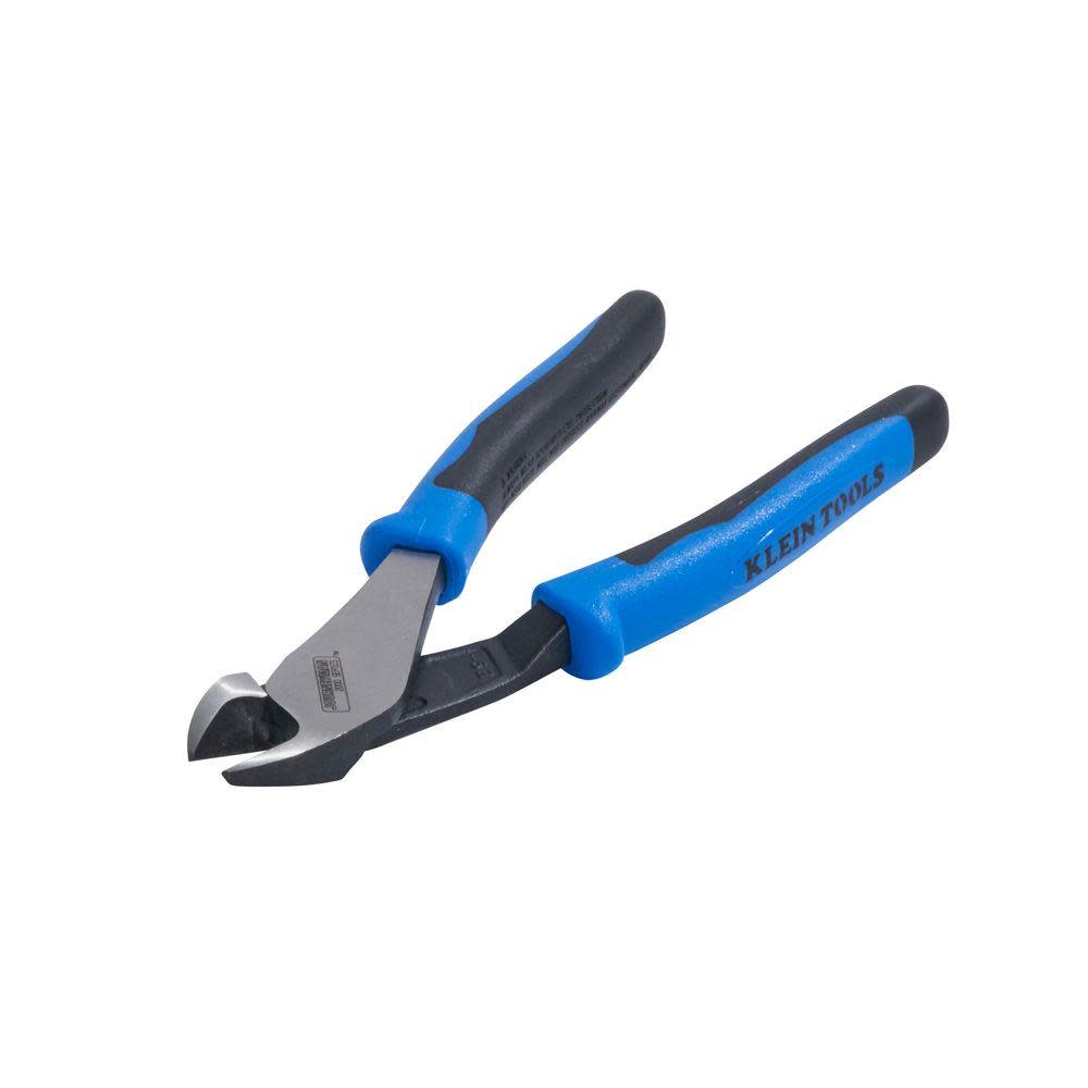Klein Tools 8” Journeyman High-Leverage Diagonal-Cutting Angle Head Pliers - Ascmtools