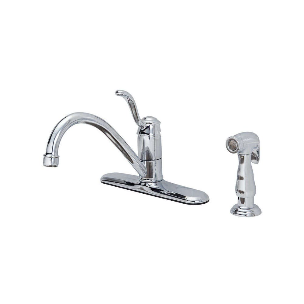 Oakbrook Tucana Kitchen Faucet One Handle Chrome - Ascmtools