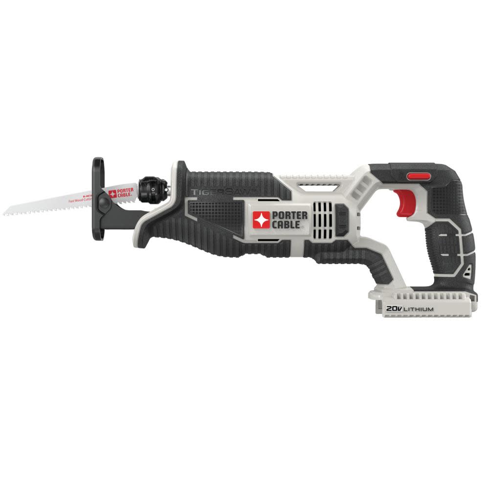 Porter Cable 20-volt Variable Speed Cordless Reciprocating Saw (Bare Tool) - Ascmtools