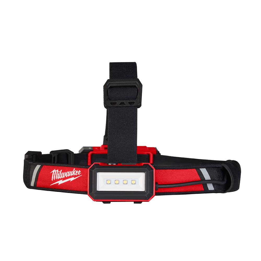 Milwaukee Headlamp USB Rechargeable Low-Profile 2pk Bundle - Ascmtools