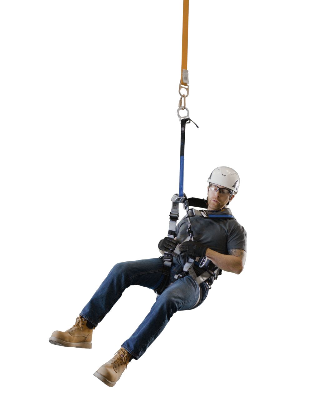 Werner ProForm SwitchPoint Climbing/Construction Harness Tongue Buckle Legs M/L - Ascmtools