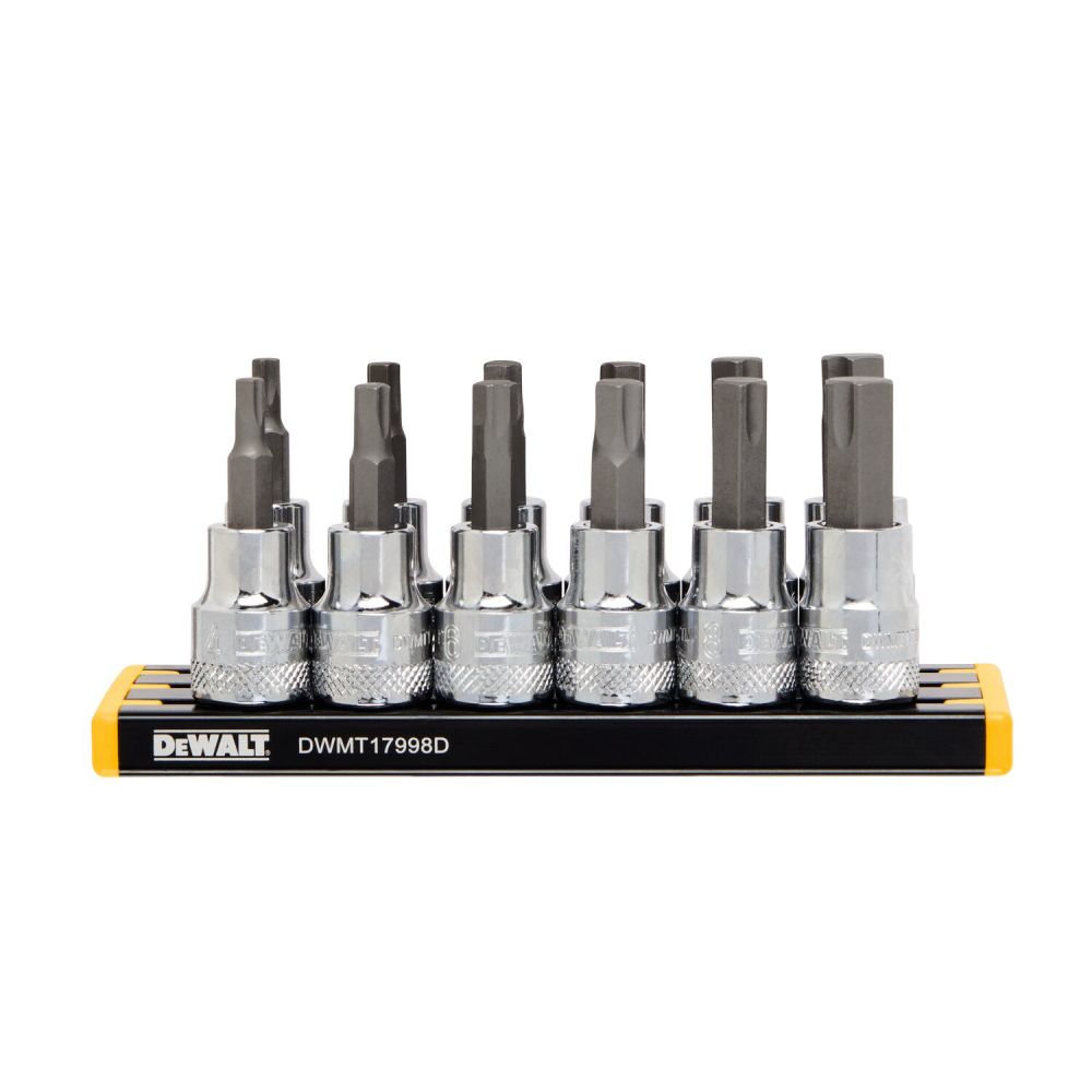 DEWALT MM HEX Socket Set 3/8″ DRIVE 12pc - Ascmtools